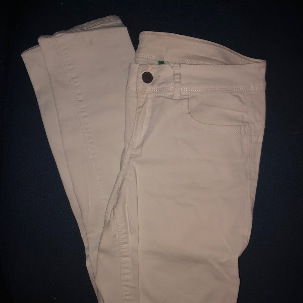 Benetton White Jeans